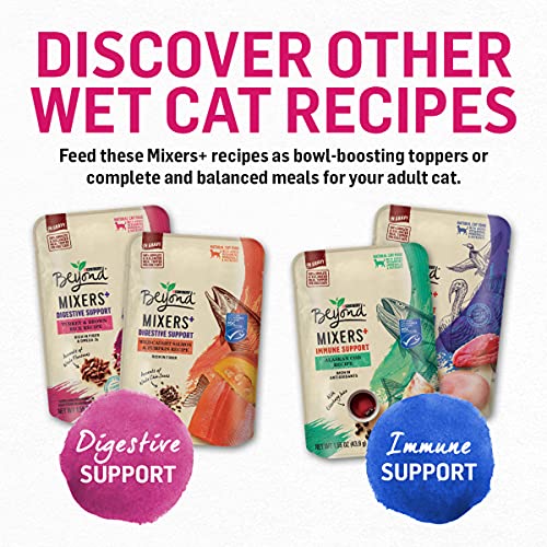 Beyond Purina Organic Pate Wet Cat Food Variety Pack, Organic Chicken Adult Recipes