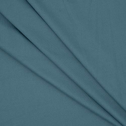 MADEUNID 2 Yards Pre-cut Solid Color Anti Pill Double Cloth Fabric, 4-way Stretch Double Knit Fabric in 68" Wide for DIY Sewing, Medium Weight Double Brushed Apparel Textile Great for Loungewear, Sportswear, Outdoor Cloth, Upholstery and Home & Fashion De