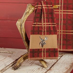 black forest decor faux antler towel stand