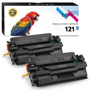 leize compatible 121 d1620 toner cartridge replacement for canon 121 3252c001 2-pack high yield 5,000 pages use for imageclass d1620 d1650 laser printer - black