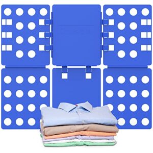 t shirt folding board t shirt clothes folder laundry organizer fold clothes,blue