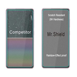 Mr.Shield [3-Pack] Designed For Samsung Galaxy S20 FE 5G 2022[Tempered Glass] [Japan Glass with 9H Hardness] Screen Protector with Lifetime Replacement