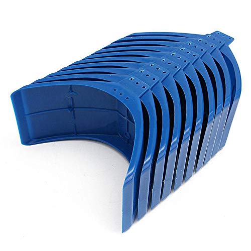 SENNAUX 20PCS Dove Rest Stand Frame Pigeon Perches Grill Dwelling Bird Rest Roost Holder(20PCS, Blue)