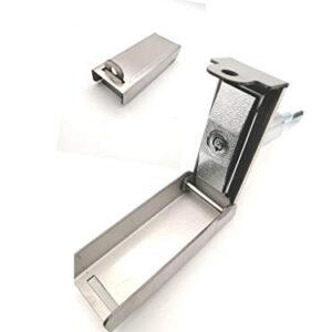 LORADAR Vending Machine Door Lock Stainless Steel Protection Cover, T Handle Vending Machine Lock Protection Cover, to Prevent The Lock Cylinder from Being Stolen or Damaged