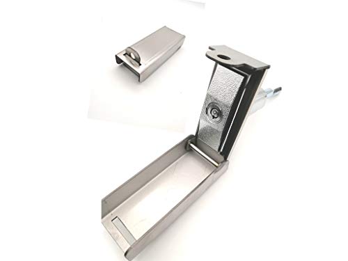 LORADAR Vending Machine Door Lock Stainless Steel Protection Cover, T Handle Vending Machine Lock Protection Cover, to Prevent The Lock Cylinder from Being Stolen or Damaged