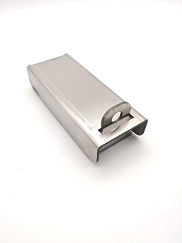 LORADAR Vending Machine Door Lock Stainless Steel Protection Cover, T Handle Vending Machine Lock Protection Cover, to Prevent The Lock Cylinder from Being Stolen or Damaged