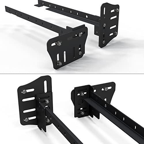 appacare 2 PCS Bed Frame Brackets Modi-Plate Bed Frame Adapter/Connector, Heavy Duty Bed Frame Modification to Connect Headboard Footboard