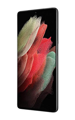 Samsung Electronics Samsung Galaxy S21 Ultra 5G | Factory Unlocked Android Cell Phone | US Version 5G Smartphone | Pro-Grade Camera, 108MP High Res | 128GB, Black (SM-G998UZKAXAA) (Renewed)