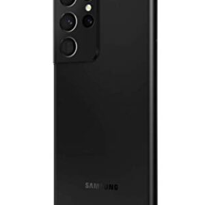 Samsung Electronics Samsung Galaxy S21 Ultra 5G | Factory Unlocked Android Cell Phone | US Version 5G Smartphone | Pro-Grade Camera, 108MP High Res | 128GB, Black (SM-G998UZKAXAA) (Renewed)