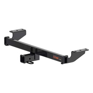 curt 13474 class 3 trailer hitch, 2-inch receiver, fits select ford bronco sport, black