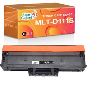 s g smart gadget compatible toner cartridge 111s mlt-d111s d111s mltd111s | use with xpress sl-m2020w sl-m2070fw sl-m2020w sl-m2024w sl-m2070w m2022w printers | 1_pack unit