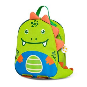 clovercat dinosaur lunch box for boys - cute insulated reusable toddler lunch box with container cooler - toddler lunch bag tote perfect for school, picnic, travel, & outdoors