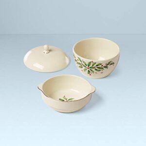 Lenox Holiday Stackable Bowl Set, 5.75", Multi