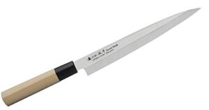 satake made in japan molybdenium vanadium stainless steel chef's knife (801-546 sashimi blade 210mm)