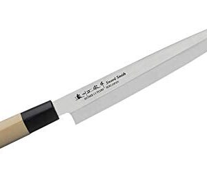 Satake Made In Japan Molybdenium Vanadium Stainless Steel Chef's Knife (801-546 Sashimi Blade 210mm)