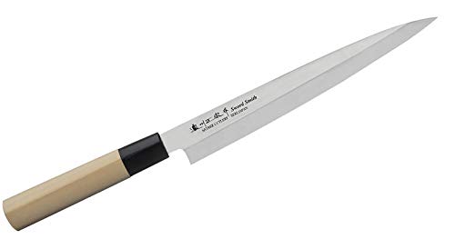 Satake Made In Japan Molybdenium Vanadium Stainless Steel Chef's Knife (801-546 Sashimi Blade 210mm)