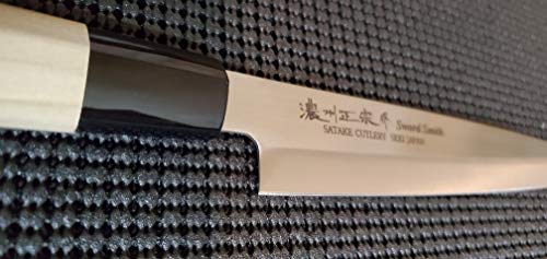 Satake Made In Japan Molybdenium Vanadium Stainless Steel Chef's Knife (801-546 Sashimi Blade 210mm)