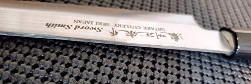 Satake Made In Japan Molybdenium Vanadium Stainless Steel Chef's Knife (801-546 Sashimi Blade 210mm)