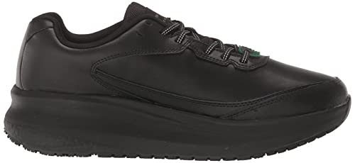 Emeril Lagasse Women's Odin Ez-Fit Slip-Resistant Work Shoe, Black Leather, 8 M US