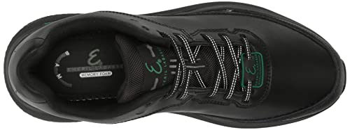 Emeril Lagasse Women's Odin Ez-Fit Slip-Resistant Work Shoe, Black Leather, 8 M US