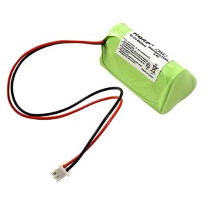 hqrp emergency exit light battery compatible with unitech aa900mah 3.6v 6200rp 6200-rp exitronix 10010037 lowes 253799 topa bbat0063amax power b2-0031 b20031 max power b2-0030 b20030 mh468886