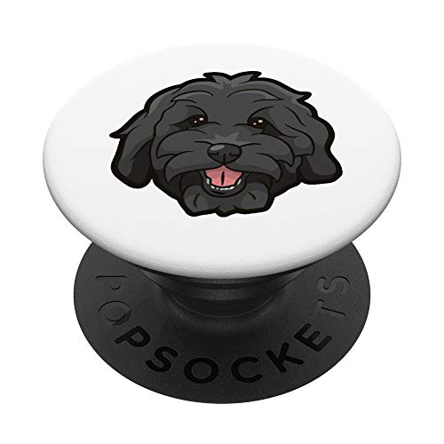 Cute Goldendoodle Doodle Dog Face Gift PopSockets PopGrip: Swappable Grip for Phones & Tablets