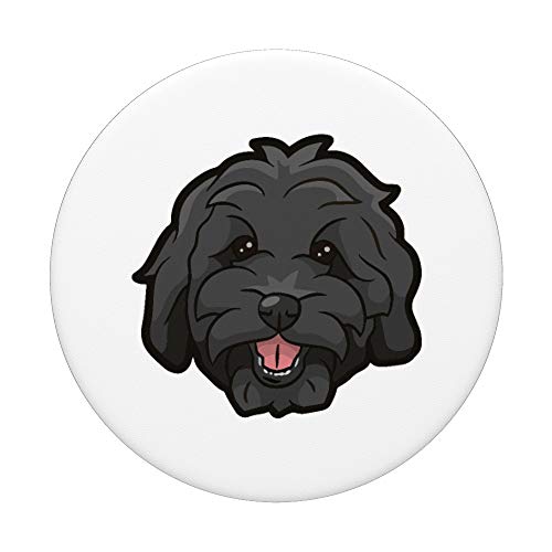 Cute Goldendoodle Doodle Dog Face Gift PopSockets PopGrip: Swappable Grip for Phones & Tablets