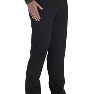 Vital Threads Men and Women Scrubs Set V-Neck Top & Drawstring Pant, VT501C, M, Black