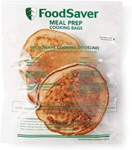 foodsaver microwavable meal prep bags vacuum sealers, 1 quart, 16 ct.