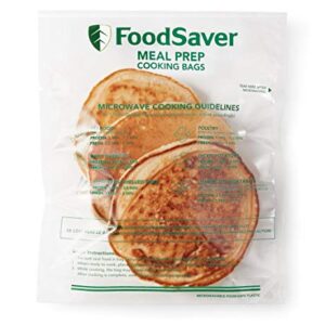 FOODSAVER Microwavable Meal Prep Bags Vacuum Sealers, 1 Quart, 16 Ct.