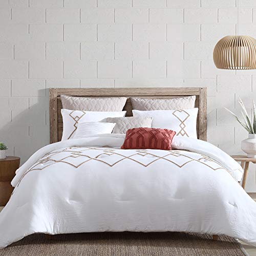 Modern Threads 8 Piece Tufted All Season Down Alternative Comforter Set Bedding with Matching Shams, Decorative Pillows Kalene Queen