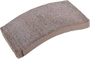 aidencox cat scratcher cardboard,cat wide scratching post,cat scratcher toys and resting lounge pad (replacement core)