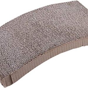 AIDENCOX Cat Scratcher Cardboard,Cat Wide Scratching Post,Cat Scratcher Toys and Resting Lounge Pad (Replacement Core)