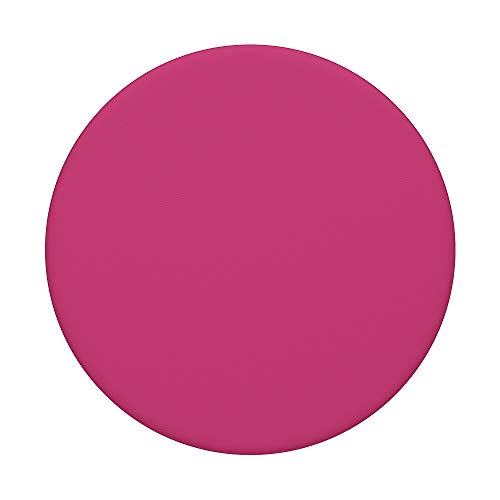 Simple Chic Solid Color Dark Fuchsia Rose Pink PopSockets PopGrip: Swappable Grip for Phones & Tablets