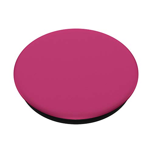 Simple Chic Solid Color Dark Fuchsia Rose Pink PopSockets PopGrip: Swappable Grip for Phones & Tablets