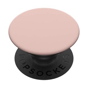 simple chic solid pale rose color - pastel blush pink popsockets popgrip: swappable grip for phones & tablets