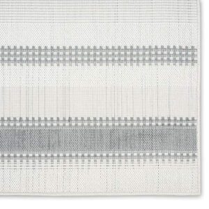 Home Dynamix Tripoli Mateo Geometric Area Rug, Gray/Cream, 7'10"x10'2" Rectangle