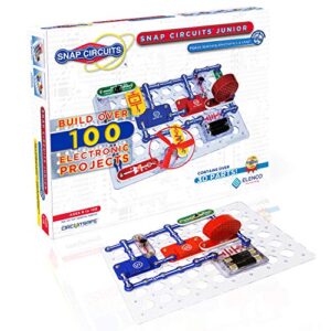 Snap Circuits 203 Electronics Exploration Kit | Over 200 STEM Projects | 4-Color Project Manual | 42 Snap Modules | Unlimited Fun & Elenco Jr. SC-100