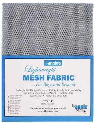 ByAnnie's Mesh Fabric Lightweight Galaxy Bundle-Lipstick, Parrot Blue, Pewter, Tahiti, Black and Blast Off Blue 18" x 54" with Tape Measure Bundle of 7 Items Galaxy