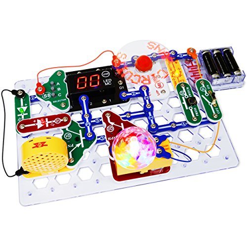 Snap Circuits “Arcade”, Electronics Exploration Kit, Stem Activities for Ages 8+, Multicolor (SCA-200) & Elenco Jr. SC-100