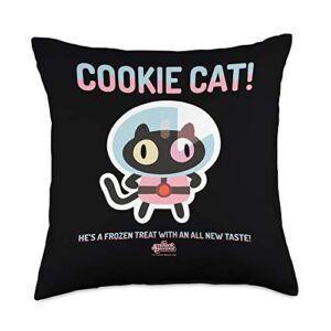 steven universe cookie cat throw pillow, 18x18, multicolor