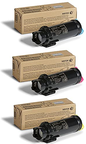 Xerox Phaser 6510/WorkCentre 6515 Cyan, Magenta and Yellow Toner Cartridge Set