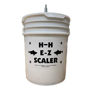 h-h e-z bucket fish scaler