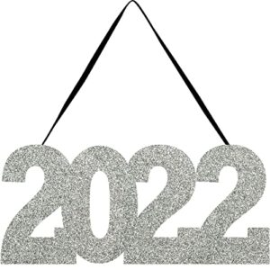 2022 glitter hanging sign, 1 ct