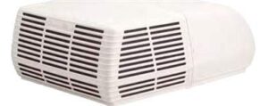 coleman-mach 48203-6665 roughneck series mach 3 medium-profile air conditioner - 13,500 btu, textured white