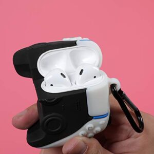 Besoar Game Controller for Airpod 1/2 Case, Cartoon Cute Fashion Cool Silicone Design Hypebeast Cover for Airpods, Unique Stylish Kawaii Funny Fun Trendy for Men Girls Women Girly Boys Cases Air Pods