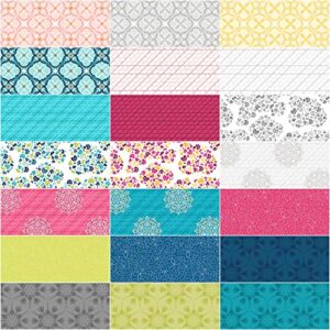 Shelley Cavanna Spring Song 5X5 Pack 42 5-inch Squares Charm Pack Benartex