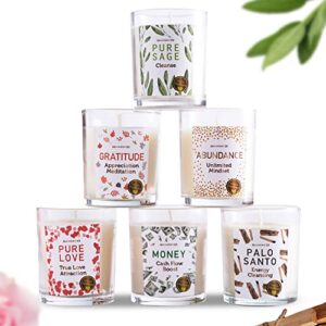 magnificent 101 gift kit set of 6 candles