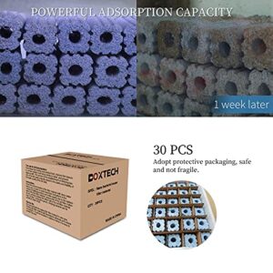 boxtech Aquarium Filter Media, Porous Nano Media Filter Media for Sump Tank, Pond, Fish Tank (30 pcs)