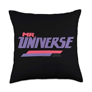 steven universe mr universe throw pillow, 18x18, multicolor